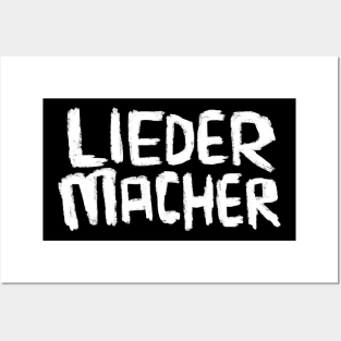 German Music: Liedermacher - Singer Songwriter Posters and Art